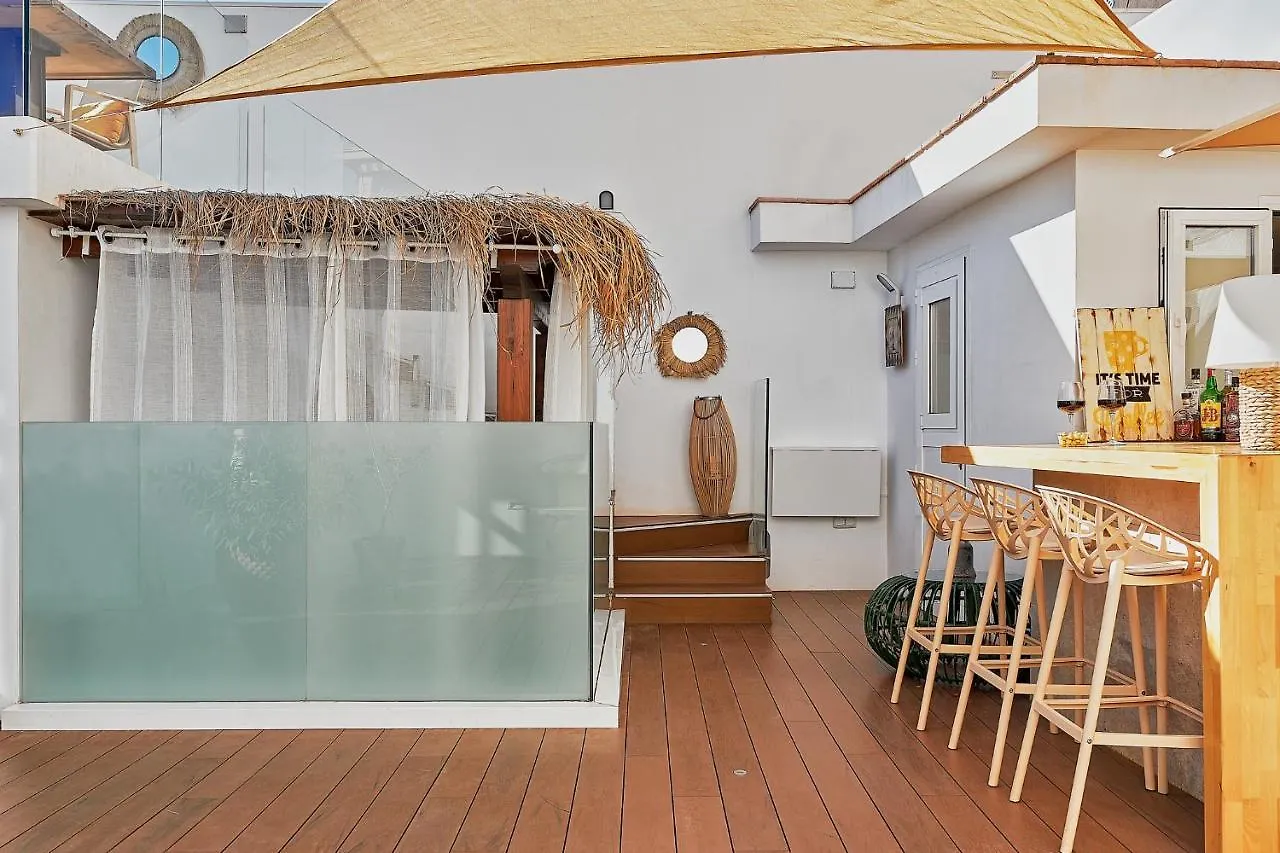 Suite Deluxe Face Mer Apart Málaga Spanien